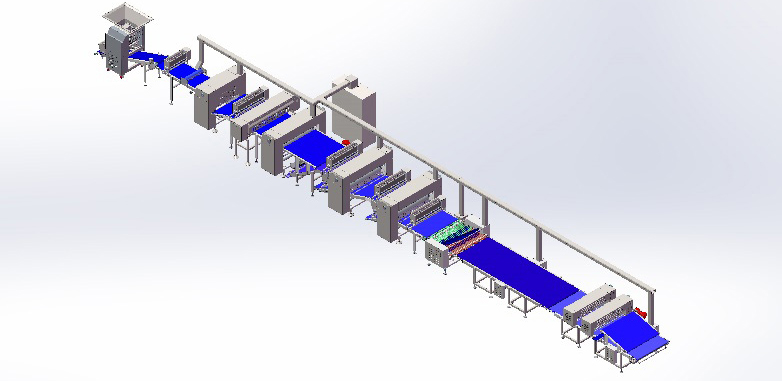 Tortilla line (Rotary cutting type)