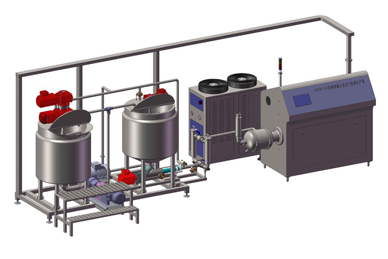 Batter Mixing System for Sponge Cake